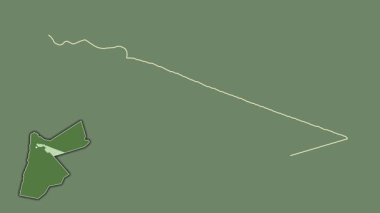 Zerka, Ürdün, çıkarıldı ve izole edildi. Uydu