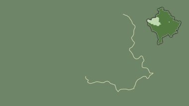 Kosova 'nın Pecki kenti, dışlanmış ve izole edilmiş. Uydu