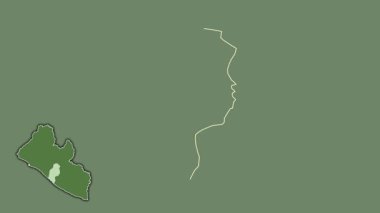 Cess Nehri, Liberya, boşaltılmış ve izole edilmiş. Uydu