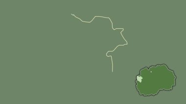 Makedonya 'nın Mavrovo ve Rostusa kentleri tahliye edildi ve tecrit edildi. Uydu