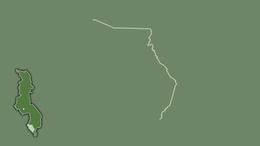 Chikwawa, Malawi, dışlanmış ve izole edilmiş. Uydu