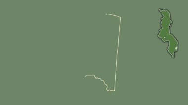 Phalombe, Malawi, çıkarılmış ve izole edilmiş. Uydu