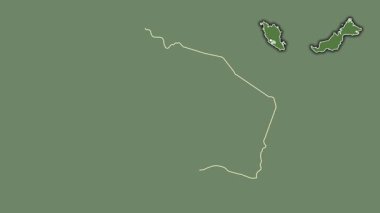 Negeri Sembilan, Malezya, dışlanmış ve izole edilmiş. Uydu