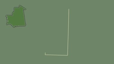 Nouakchott, Moritanya, çıkarılmış ve izole edilmiş. Uydu