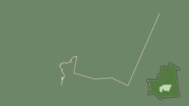 Etiket, Moritanya, soyutlanmış ve soyutlanmış. Uydu