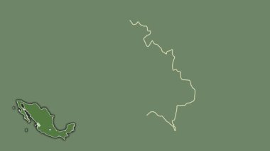 Nayarit, Meksika, çıkarılmış ve izole edilmiş. Uydu