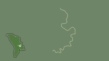 Anenii Noi, Moldova, çıkarıldı ve izole edildi. Uydu