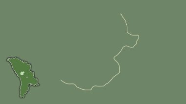 Calarasi, Moldova, boşaltılmış ve izole edilmiş. Uydu