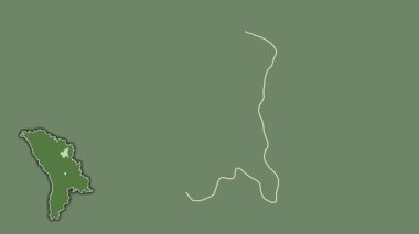 Rezina, Moldova, dışlanmış ve izole edilmiş. Uydu