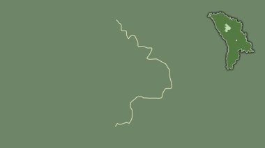 Singerei, Moldova, soyutlanmış ve dışlanmış. Uydu