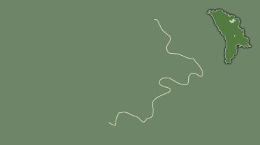 Soldanesti, Moldova, dışlanmış ve izole edilmiş. Uydu