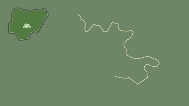 Nassarawa, Nijerya, boşaltılmış ve izole edilmiş. Uydu