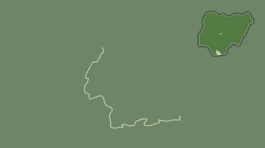 Nehirler, Nijerya, boşaltılmış ve izole edilmiş. Uydu