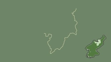 Ryanggang, Kuzey Kore, dışlanmış ve izole edilmiş. Uydu