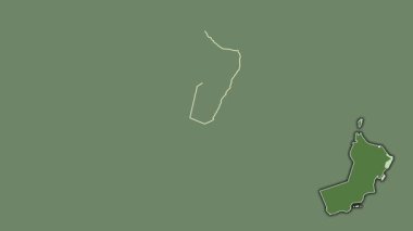 Ash Sharqiyah South, Umman, çıkarıldı ve izole edildi. Uydu