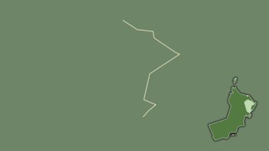 Ash Sharqiyah North, Umman, çıkarıldı ve izole edildi. Uydu