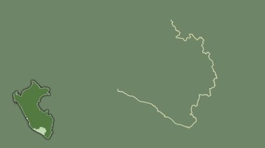 Arequipa, Peru, çıkarıldı ve izole edildi. Uydu