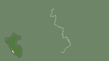 Ica, Peru, çıkarıldı ve izole edildi. Uydu