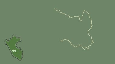 Junin, Peru, uzaklaştırıldı ve izole edildi. Uydu