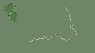 Pasco, Peru, dışlanmış ve izole edilmiş. Uydu