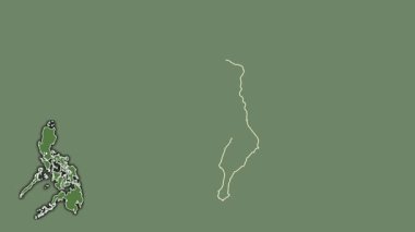 Antika, Filipinler, boşaltılmış ve izole edilmiş. Uydu