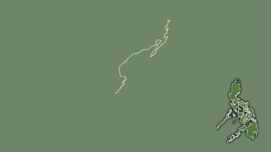 Aurora, Filipinler, boşaltılmış ve izole edilmiş. Uydu