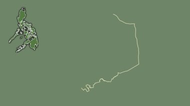 Bulacan, Filipinler, boşaltılmış ve izole edilmiş. Uydu