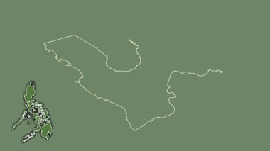 Camarines Sur, Filipinler, boşaltılmış ve izole edilmiş. Uydu