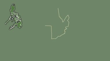 Davao del Norte, Filipinler, boşaltılmış ve izole edilmiş. Uydu