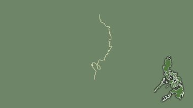 Davao Oriental, Filipinler, dışlanmış ve izole edilmiş. Uydu