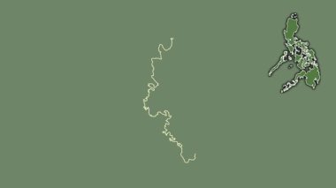 Dinagat Adaları, Filipinler, boşaltılmış ve izole edilmiş. Uydu