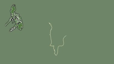 Ilocos Sur, Filipinler, boşaltılmış ve izole edilmiş. Uydu