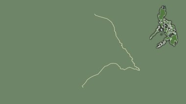 Lanao del Sur, Filipinler, boşaltılmış ve izole edilmiş. Uydu