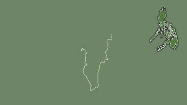 Metropolitan Manila, Filipinler, boşaltılmış ve izole edilmiş. Uydu