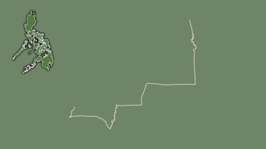 Misamis Oriental, Filipinler, çıkarılmış ve izole edilmiş. Uydu