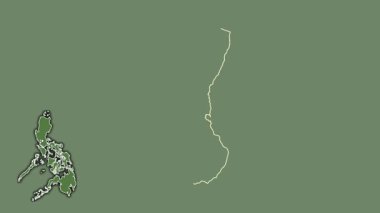 Negros Oriental, Filipinler, dışlanmış ve izole edilmiş. Uydu