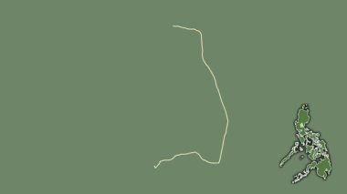 Nueva Ecija, Filipinler, çıkarıldı ve izole edildi. Uydu