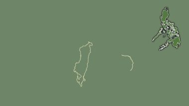 Romblon, Filipinler, boşaltılmış ve izole edilmiş. Uydu