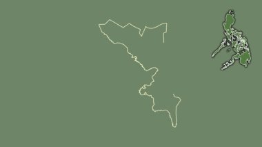 Samar, Filipinler, boşaltılmış ve izole edilmiş. Uydu