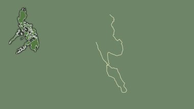 Güney Leyte, Filipinler, boşaltılmış ve izole edilmiş. Uydu