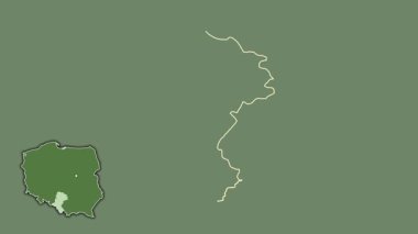 Silezya, Polonya, dışlanmış ve izole edilmiş. Uydu