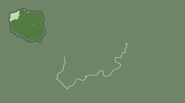 Batı Pomeranya, Polonya, dışlanmış ve izole edilmiş. Uydu