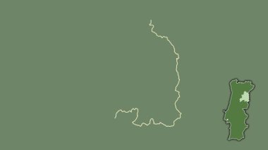 Guarda, Portekiz, dışlanmış ve izole edilmiş. Uydu