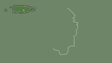 Aibonito, Porto Riko, dışlanmış ve izole edilmiş. Uydu