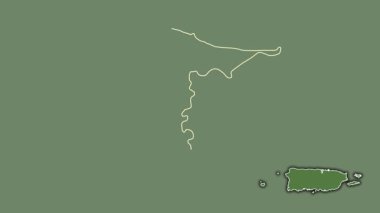 Dorado, Porto Riko, dışlanmış ve izole edilmiş. Uydu