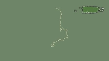 Guayanilla, Porto Riko, dışlanmış ve izole edilmiş. Uydu