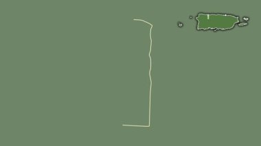 Hatillo, Porto Riko, dışlanmış ve izole edilmiş. Uydu