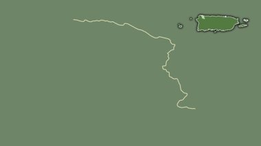Isabela, Porto Riko, dışlanmış ve izole edilmiş. Uydu