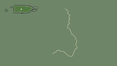 Jayuya, Porto Riko, dışlanmış ve izole edilmiş. Uydu