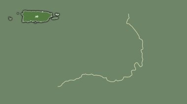 Orocovis, Porto Riko, dışlanmış ve izole edilmiş. Uydu